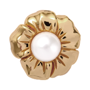 650-G06 , Christina Collect Pearl Flower Ringe